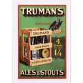 Poster Art Postcard Truman's Ales & Stouts Eagl...
