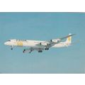 Scanair Douglas DC 8 63 Civil Aviation Postcard...