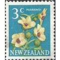 NEW ZEALAND, FLOWER, Puarangi, Hibiscus trionum...