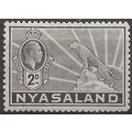 Nyasaland (BCA) 1934 SG117 2d Pale Grey Mounted...