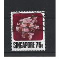 Singapore.SG349 75c Vanda Hybrid.Fine Used.Jun25
