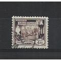 Burma.SG108 4a Elephant hauling log (Brown).Fin...