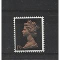 GB.SG744 1s 9d Dull Orange and Black.Fine Used....