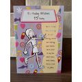 15th birthday card - Birthday wishes 15 Today