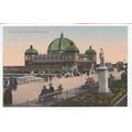Pavilion and Soldier's Memorial Rhyl Postcard F...