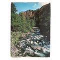 ABERGLASLYN PASS, SNOWDONIA. used postcard. 197...