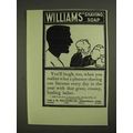1903 Williams' Shaving Soap Ad - You'll Laugh, Too