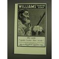 1903 Williams' Shaving Soap Ad - Smile Speaks L...