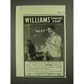 1903 Williams' Shaving Soap Ad - Next