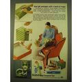 1970 3M Scotch Magic Transparent Tape Ad - Seal...