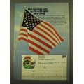 1970 3M Scotch Tape Ad - Fly a Bright New Flag