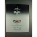 1987 Ebel 1911 Watch Ad - Architects of Time!