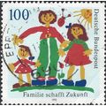 GERMANY, Family Life, light blue 1992, 100pf
