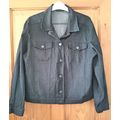 Womens Black Denim Jacket - Size 14 ( Windsmoor...