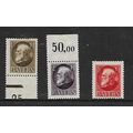 GERMANY BAVARIA 1914 / 1920 KING LUDWIG III 3 V...