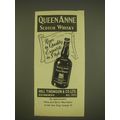 1955 Queen Anne Scotch Ad - Rare in quality exq...