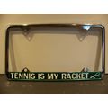 Vintage Tennis is My Racket License Plate Frame...