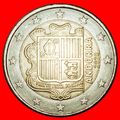 Ⰶ SPAIN (2014-2024): ANDORRA ★ 2 EUROS 2020 UNC...