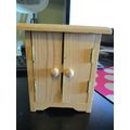 Dollhouse Miniatures Storage Cabinet\Hutch 5 1/2"