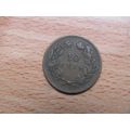 Portugal 1892 10 Reis Carlos 1 Coin