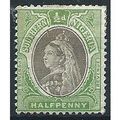 Southern Nigeria 1901 SG1 1/2d Black & Pale Gre...