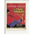 THE LADY FROM SHANGHAI Rita Hayworth Poster Art...