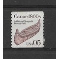 UnitedStates.SG2485 5c Birch Back Canoe,1800's ...