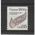 UnitedStates.SG2485 5c Birch Back Canoe,1800's ...