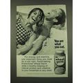 1973 Kretschmer Wheat Germ Ad - You Are What You Eat
