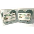 8 Home Scents Candle 2 pks Votives Winter Pine