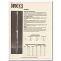 Elder Oil Tools Inc 1983 Vintage Catalog Packer...