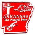 Classic Arkansas The Natural State Fridge Magnet