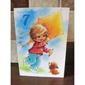 Age 7 Birthday Card - ( CHEAP COLLECTION ONLY C...