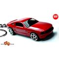 VERY RARE KEYCHAIN DARK RED MAROON FORD MUSTANG...