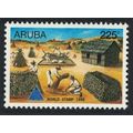 Aruba Villagers processing Corn World Stamp Day...