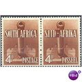 South Africa 1941 SG92 4d Orange-Brown WAR EFFO...