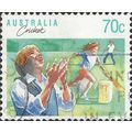 AUSTRALIA, SPORT, Cricket, green 1989, 70c, #3