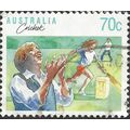 AUSTRALIA, SPORT, Cricket, green 1989, 70c, #6