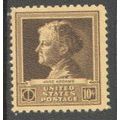 878 10c Jane Addams Fine MNH GA0283