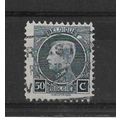 Belgium.SG313 50c Albert I (Blue).Fine Used.Dec21