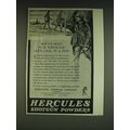 1934 Hercules Shotgun Powders Ad - We've had fun enough let's call it a day
