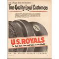 UNITED STATES RUBBER COMPANY 1952 US Royals tru...