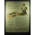 1921 Fels-Naptha Soap Ad - That sweet clean-clo...
