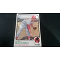 1973 Topps Card # 020 Stan Bahnsen Very Good (3...