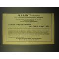 1966 Ferranti Limited Ad - Ferranti automation ...