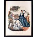 LA MODE ILLUSTREE FASHION PLATE 1940s Sidney Z....