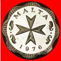 Ⰶ USA (1972-2007):MALTA★2 MILS 1976 PROOF HOSPI...
