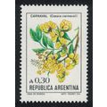 Argentina 'Cassia carnaval' Flowers 30c 1985 MN...