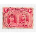 BSAC 1910 DOUBLE HEAD P14 PENNY LIVINGSTONE PMK...