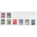 NORWAY 1945 WAR TIME ISSUE COMPLETE SET FROM LO...